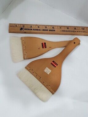 Joto B-30 & B-40 Taiwan Hake Brushes Goat Hair Artist Wash Brush Vintage